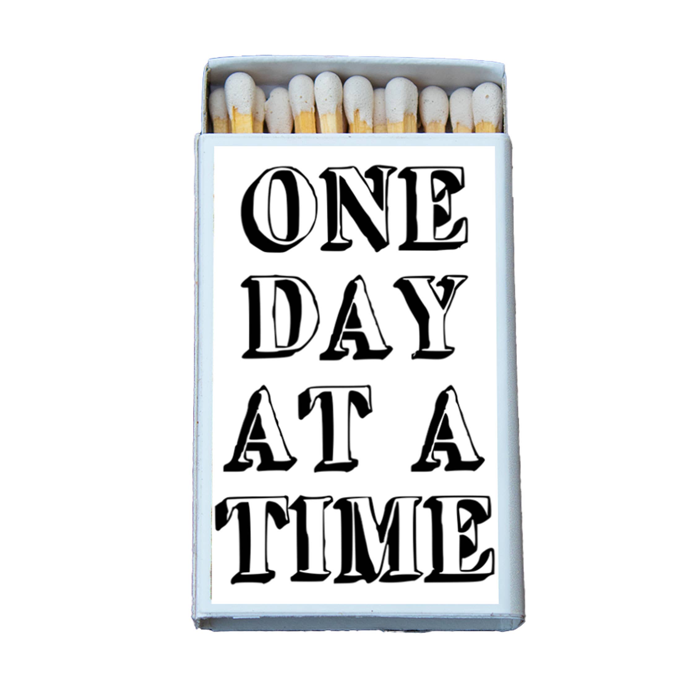 Matches • AA One Day at a Time • Home Decor for Candles