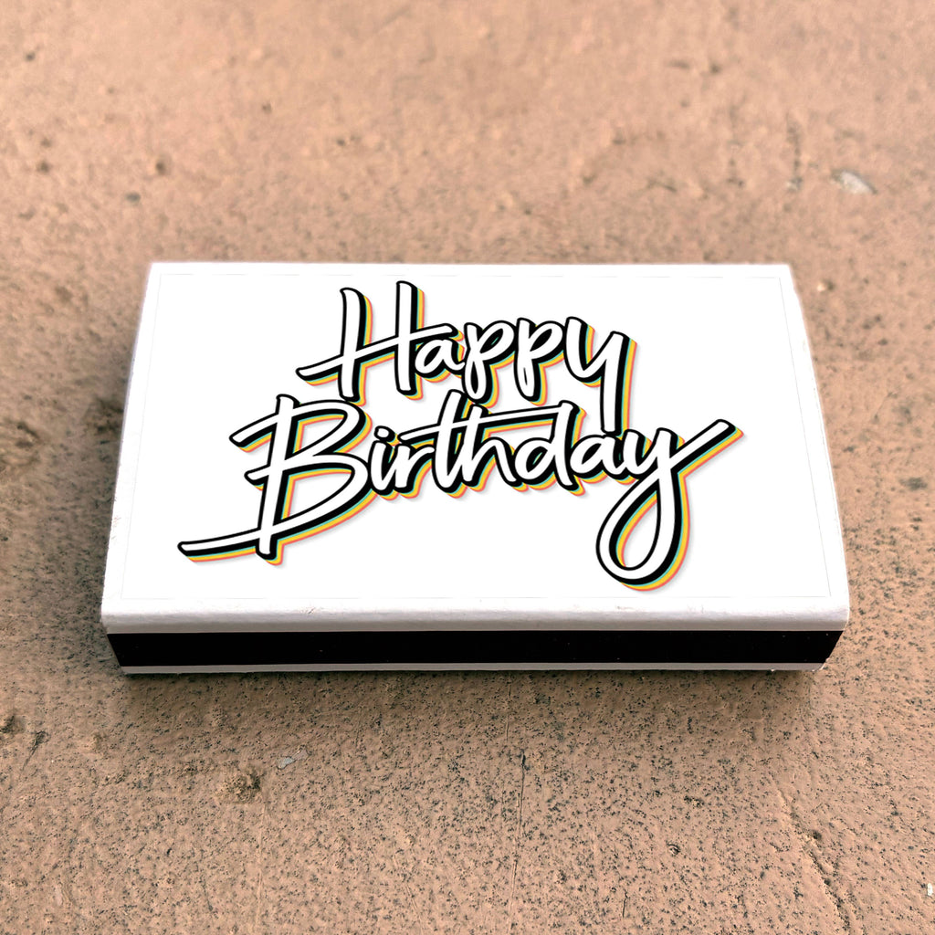 Matches • Happy Birthday • Home Decor for Candles & Incense