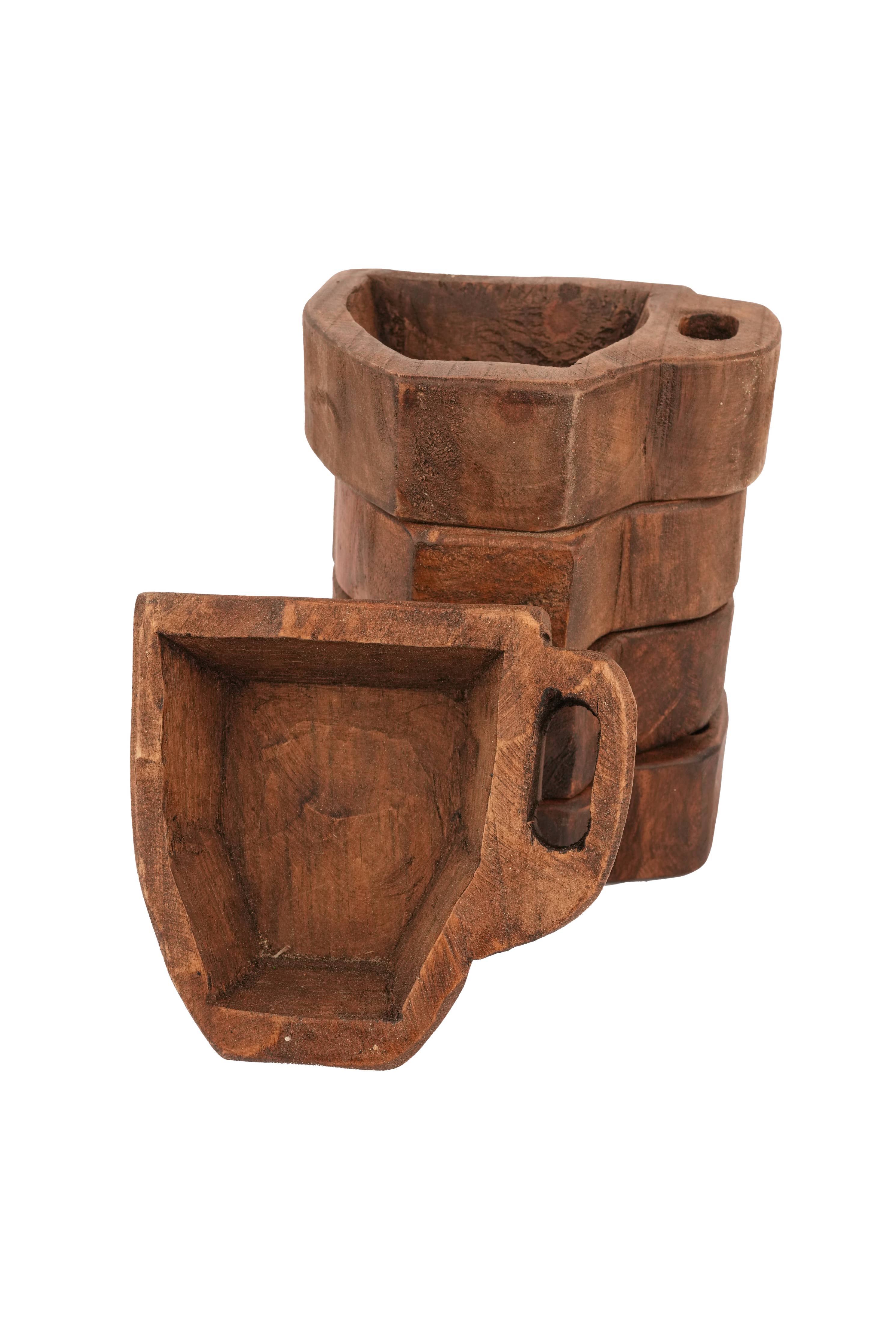 Coffee Cup Home -Dough Bowl-6x7-Waxed Customize it.