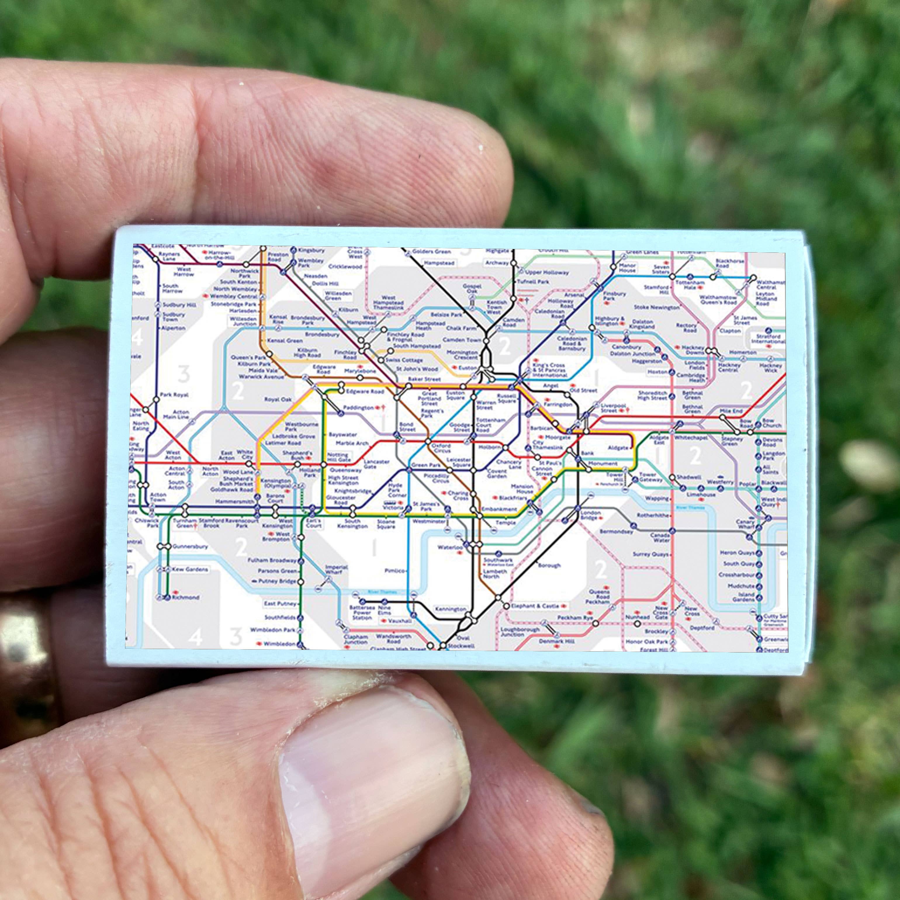 Matches • Underground Map • Home Decor for Candles & Incense
