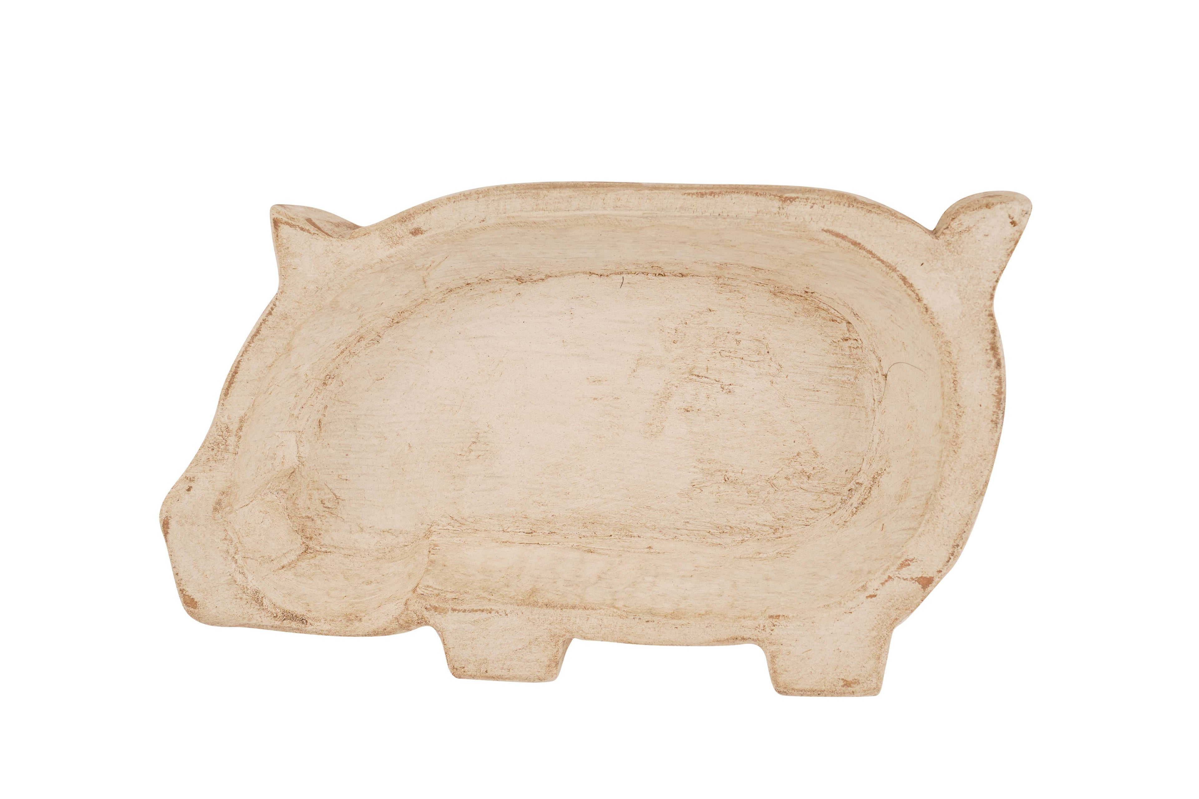 Pig Dough Bowl-6x10 in-Candle Ready16-20oz Pig Bowl Empty- Customize it!
