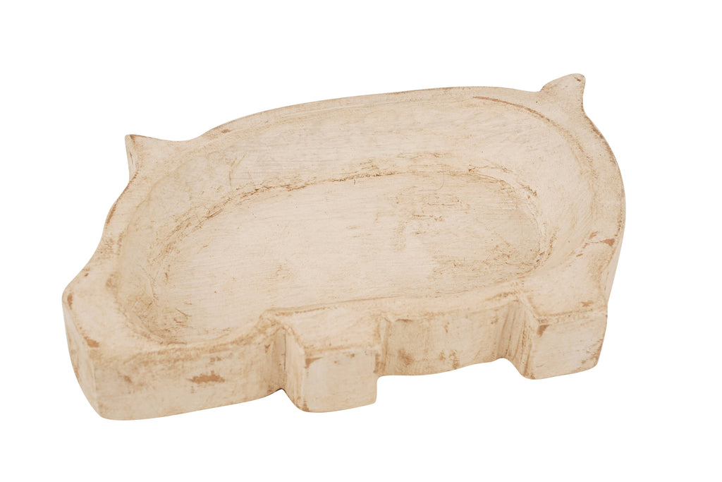 Pig Dough Bowl-6x10 in-Candle Ready16-20oz Pig Bowl Empty- Customize it!