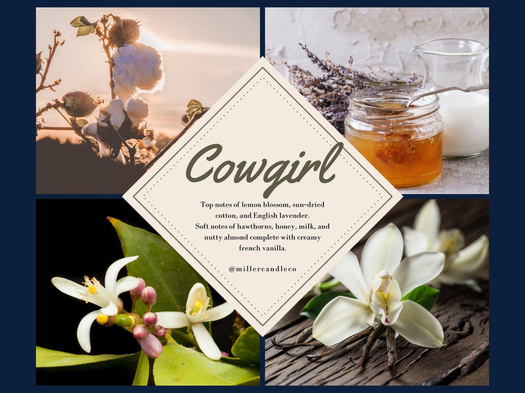 8oz Cow girl Candle