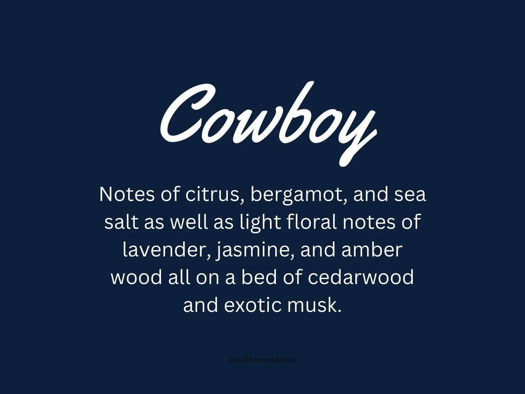 8oz Cowboy Candle