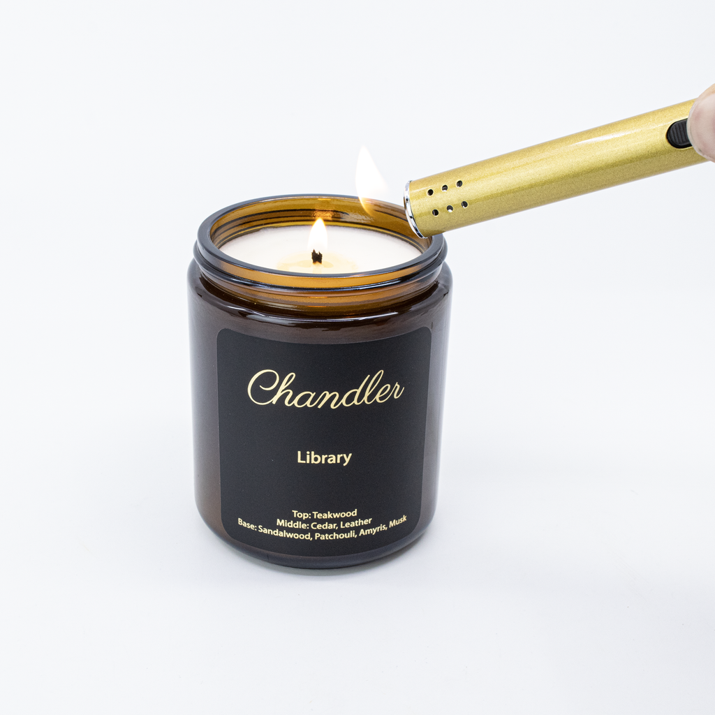 Candle Lighter - Slim Butane Gas Refillable: Rose Gold