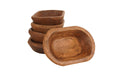 Mini Dough Bowl - Candle Ready-6x10 inches-Waxed Empty- Customize it!
