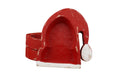 Santa Hat Dough Bowl-8x9-Christmas-Candle Ready-Santa Hat: Customize it.