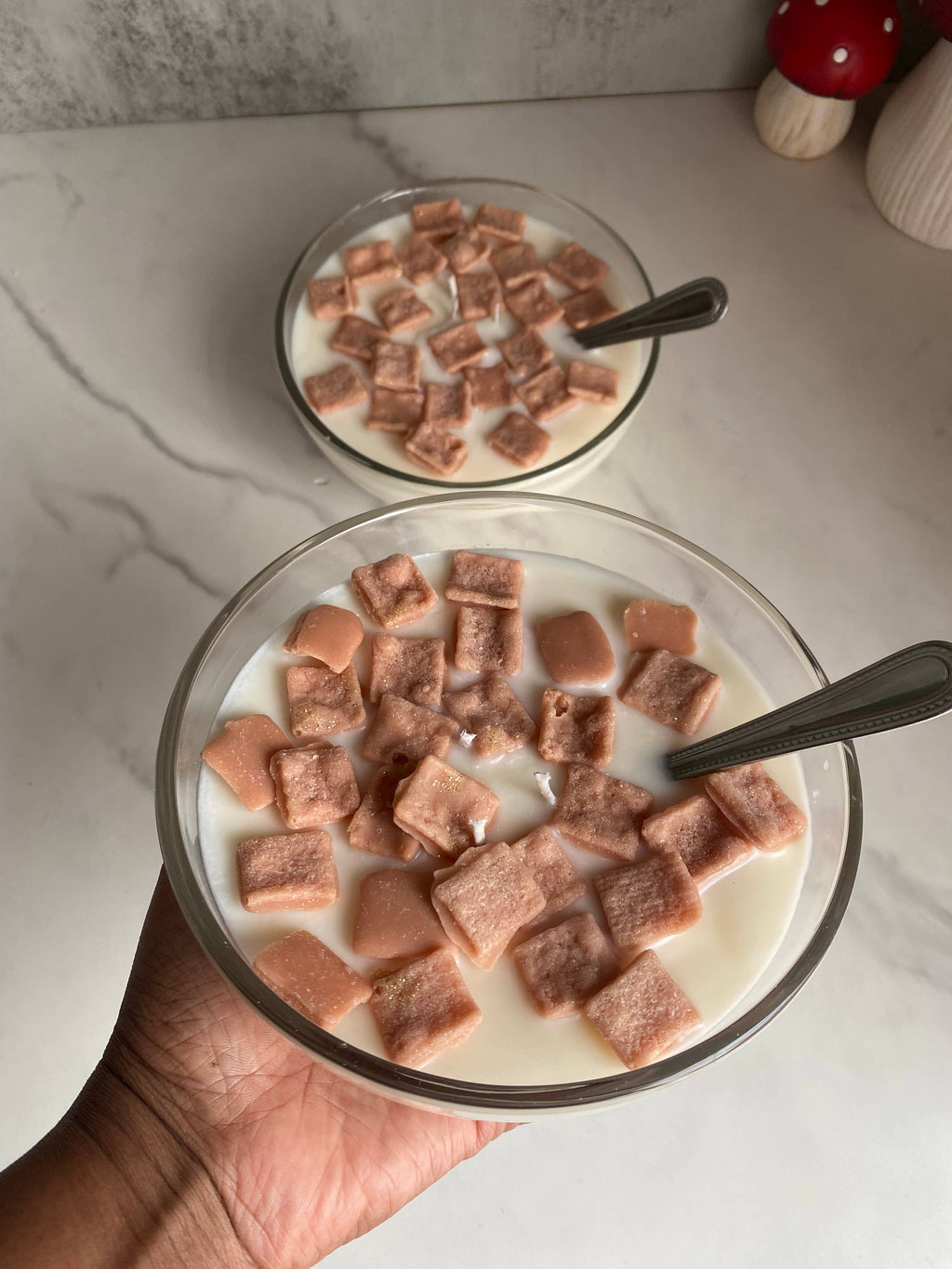 Cinnamon Toast Crunch  Cereal Bowl Large Soy Candle 