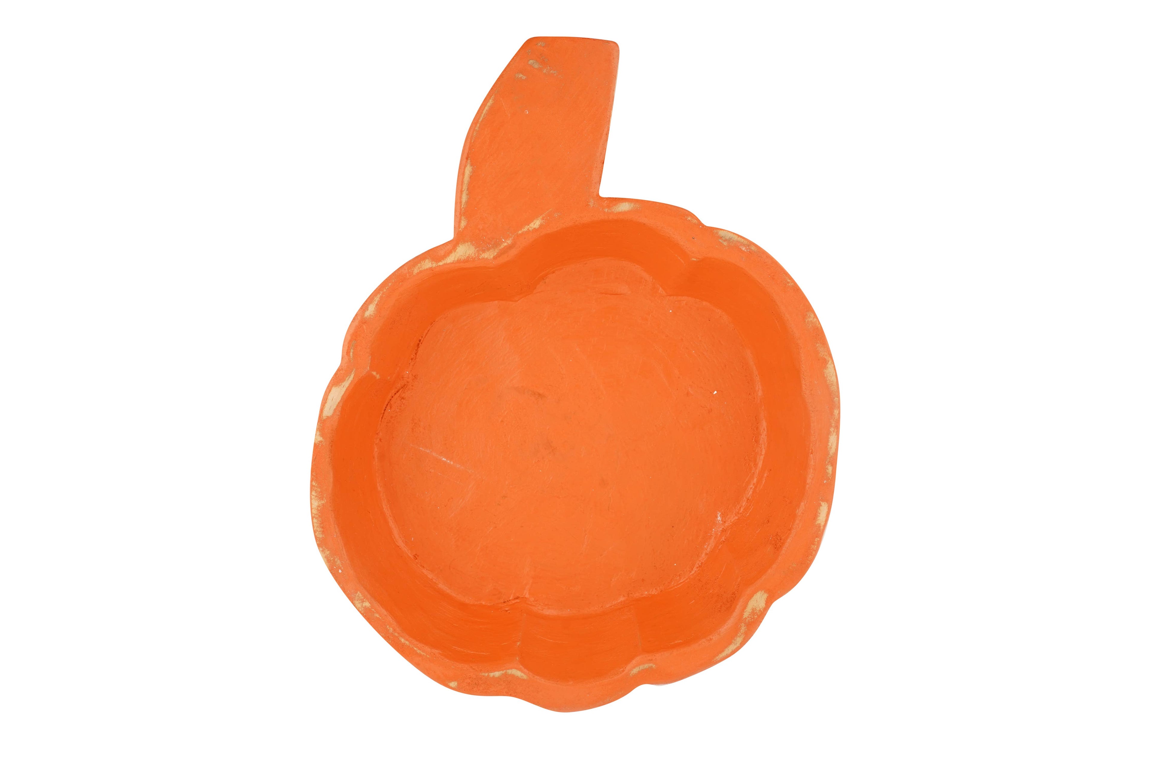 Pumpkin Large-Dough Bowl-Candle Ready 32-40oz  Harvest Orange Empty Customize it!