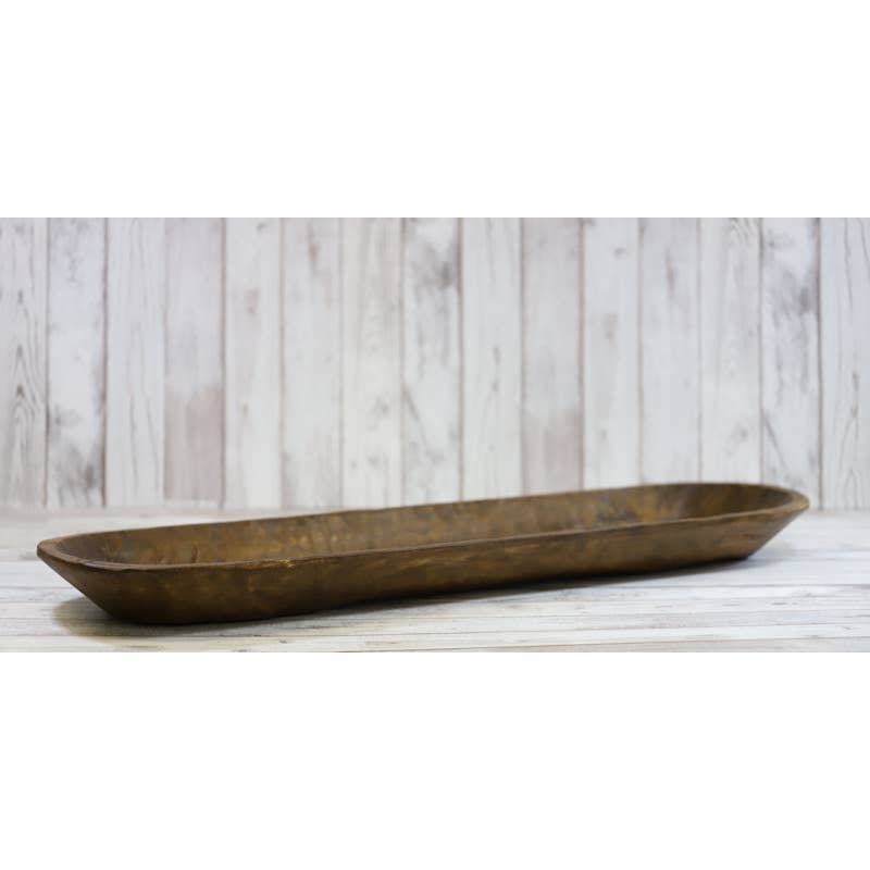 Texas Sized Wooden Dough bowl- Empty