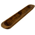 Medium Wood Dough Bowl Empty (28- 30"L): Customize it.
