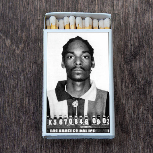 Celebrity Mugshot Matchbox • Candle Acc • Matches