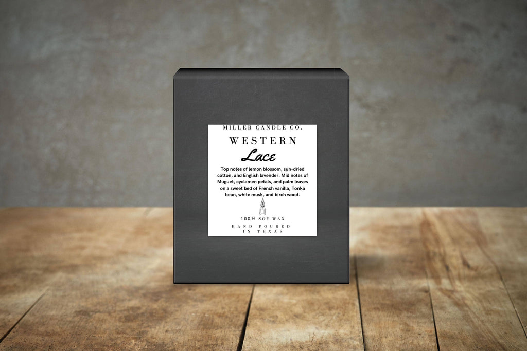 Western Lace Candle 8oz