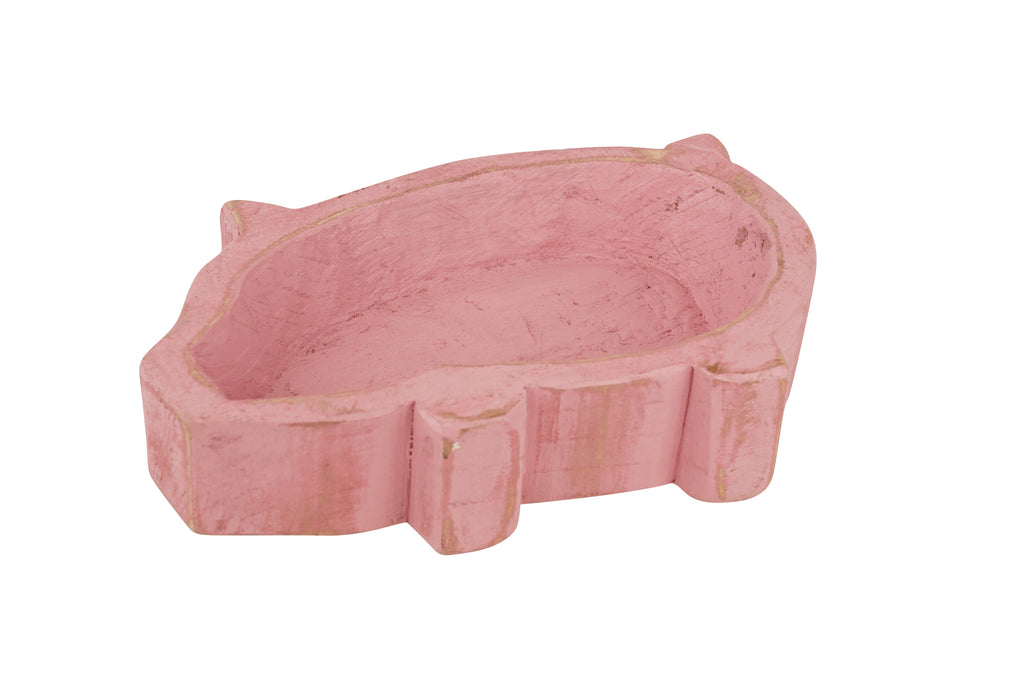 Pig Dough Bowl-6x10 in-Candle Ready16-20oz Pig Bowl Empty- Customize it!