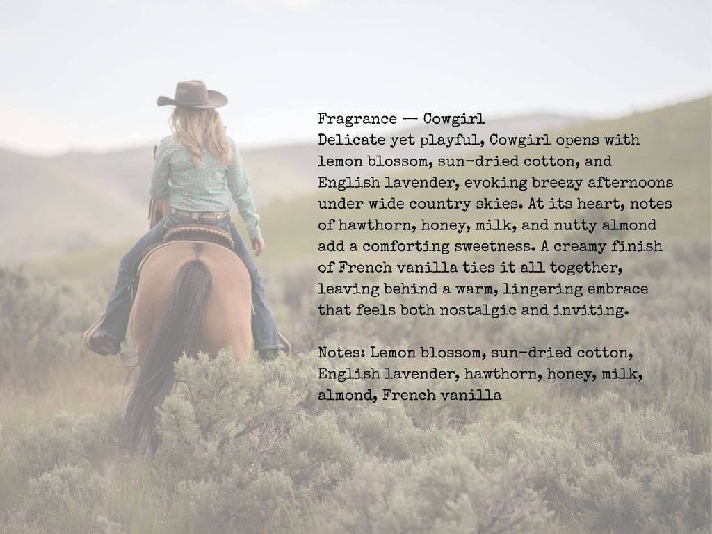 Cowgirl Room Spray – 4 oz Amber Glass Bottle