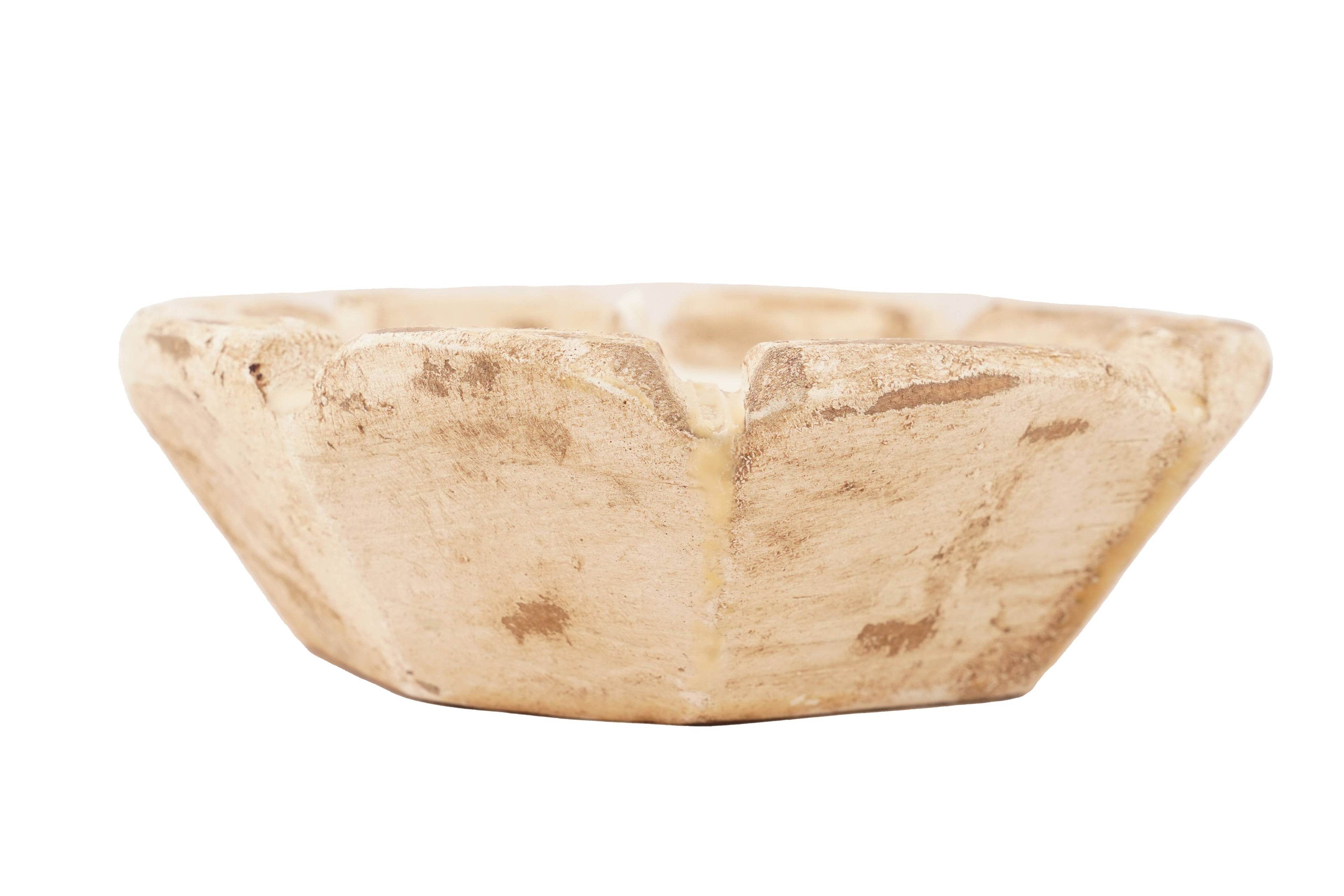 Wooden Stubby mini flower candle bowl Cusomize it..