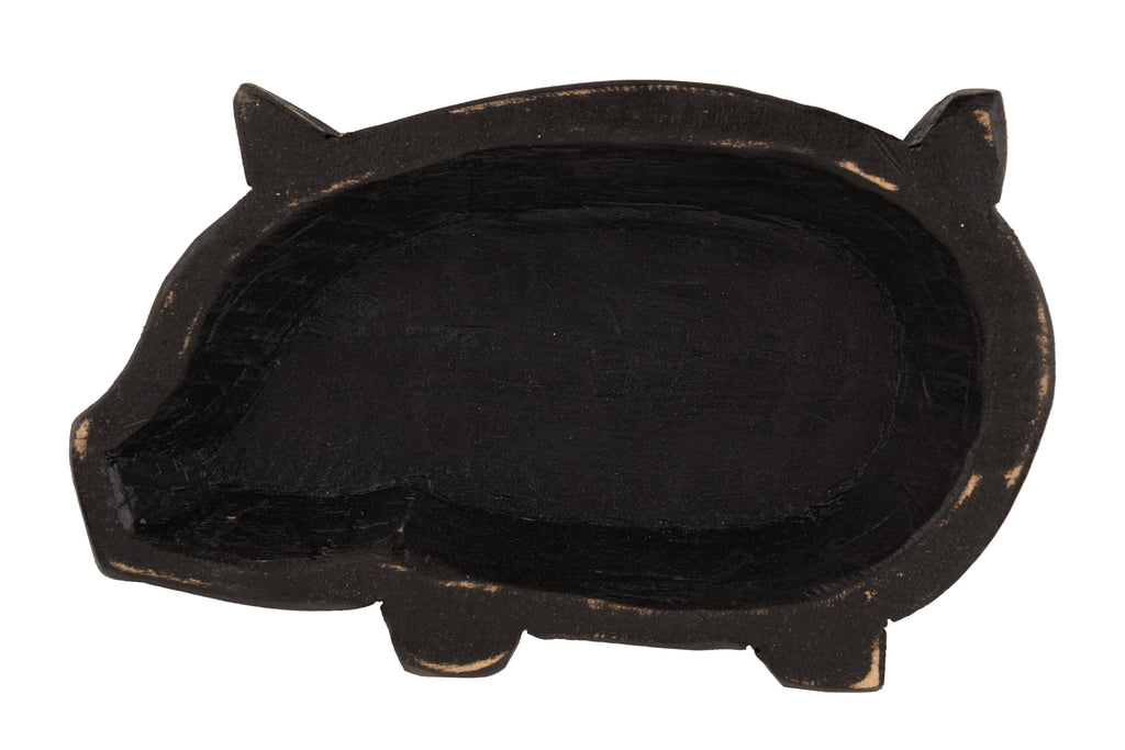 Pig Dough Bowl-6x10 in-Candle Ready16-20oz Pig Bowl Empty- Customize it!