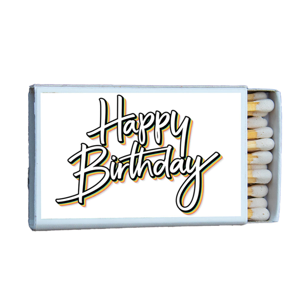 Matches • Happy Birthday • Home Decor for Candles & Incense