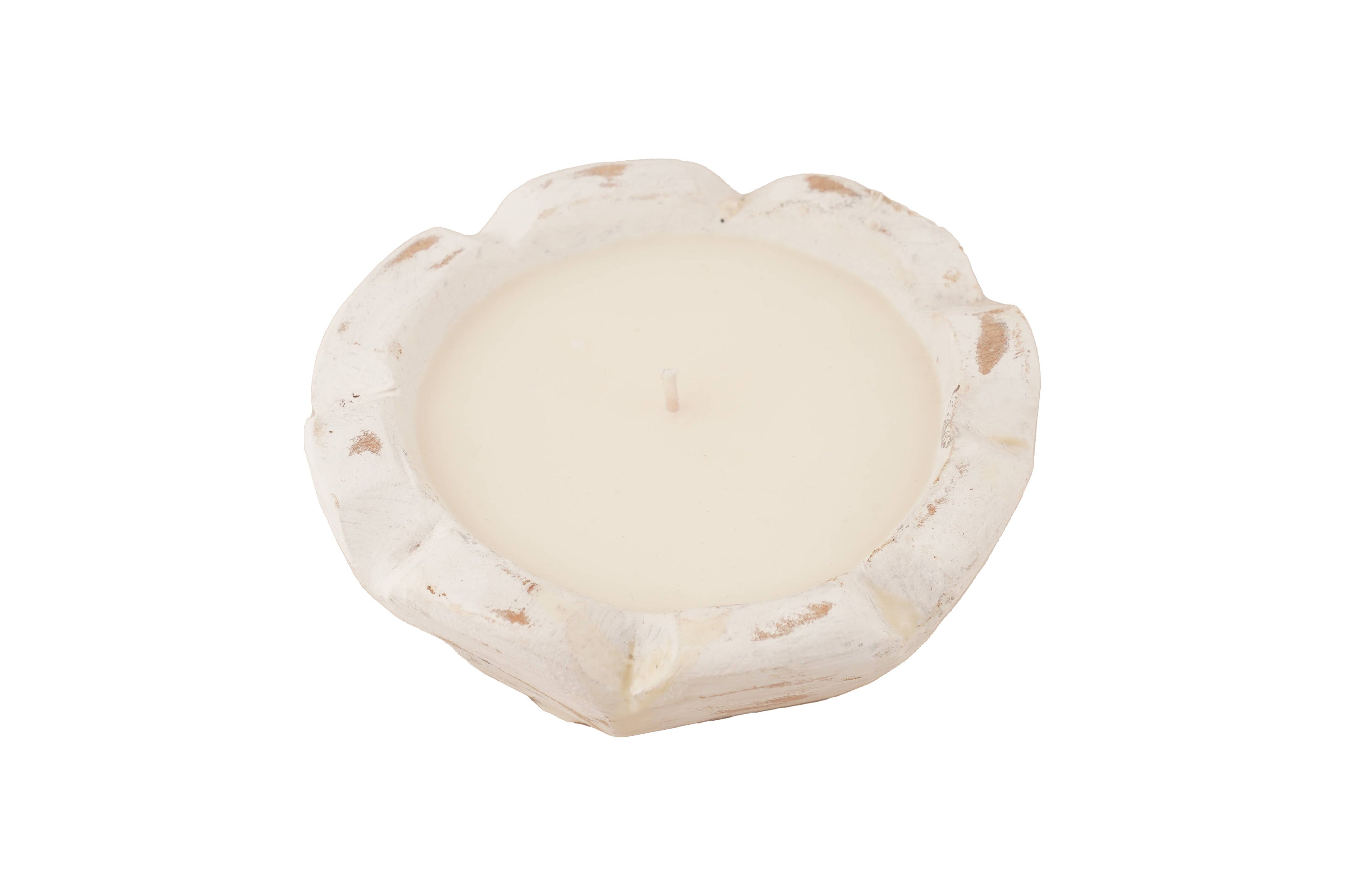 Wooden Stubby mini flower candle bowl Cusomize it..