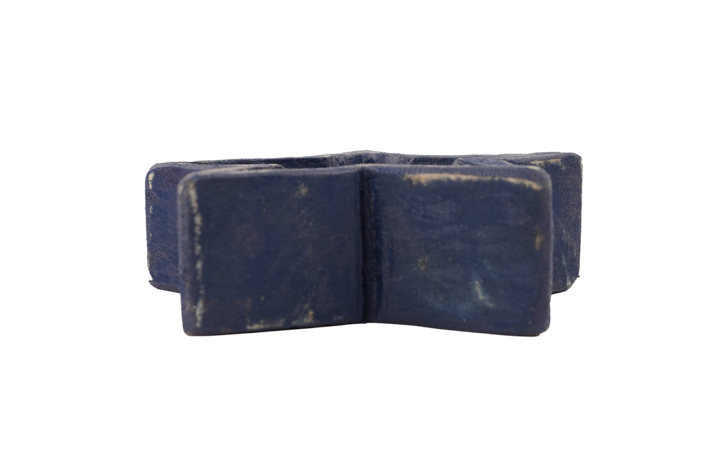 Star Dough Bowl-Small-7x7-Candle Ready- Blue Customize it..