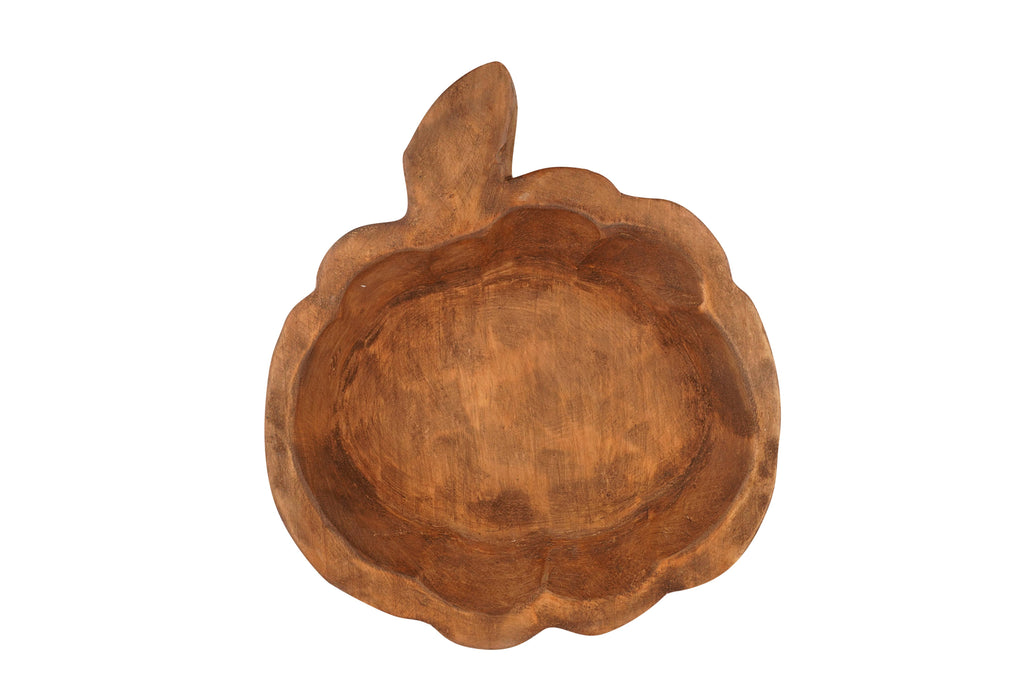 Pumpkin Large-Dough Bowl-Candle Ready 32-40oz  Harvest Orange Empty Customize it!