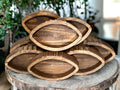 Mini Football Bowls Empty- 8L X 4 7/8”W X 1.5”H. Holds 16oz