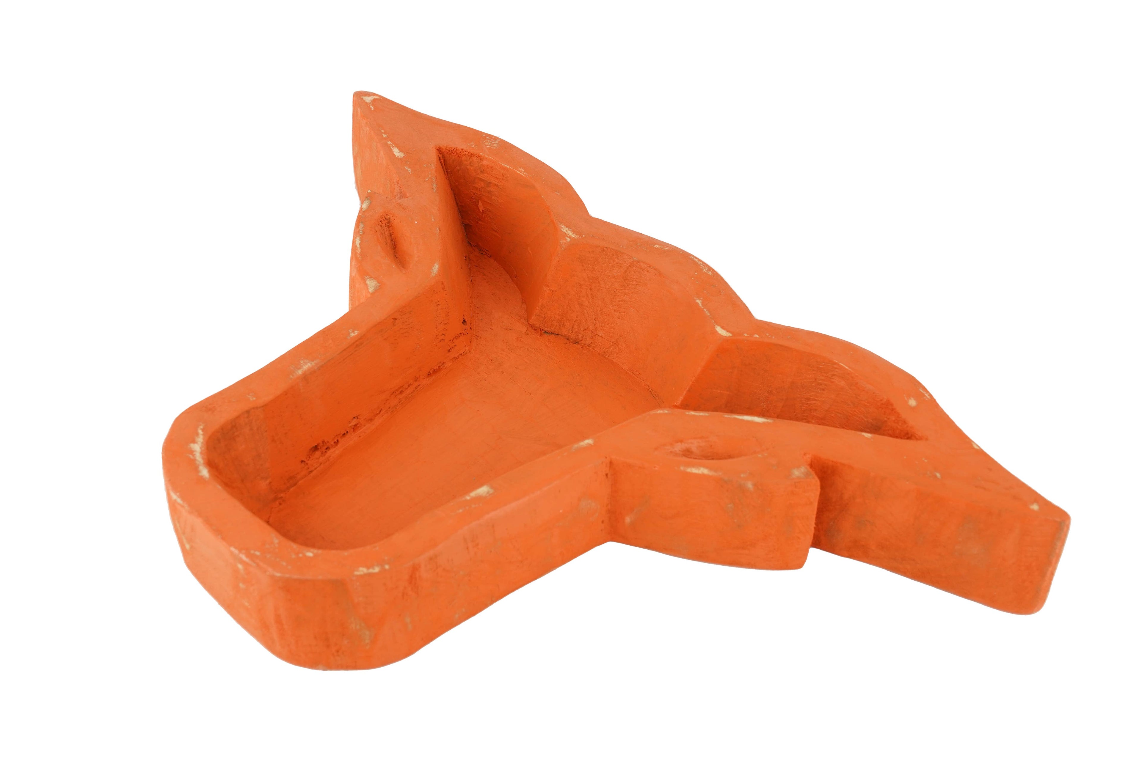 Longhorn Dough Bowl-Candle Ready-10x18 inches-Large: Burnt Orange 34oz! Customize it.