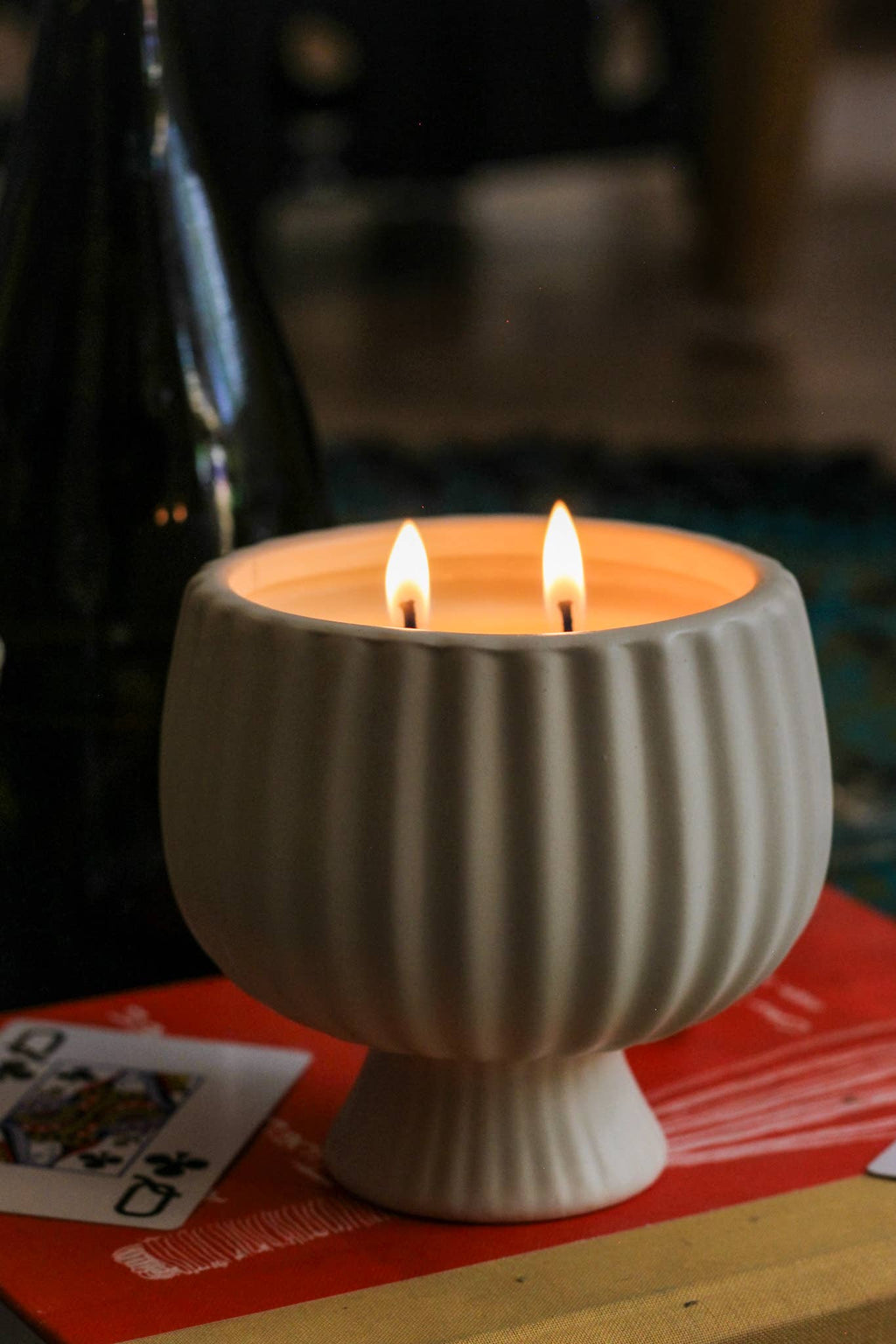 Stella (16 oz) - non toxic soy candle, planter, top gift: Grapefruit Ginger