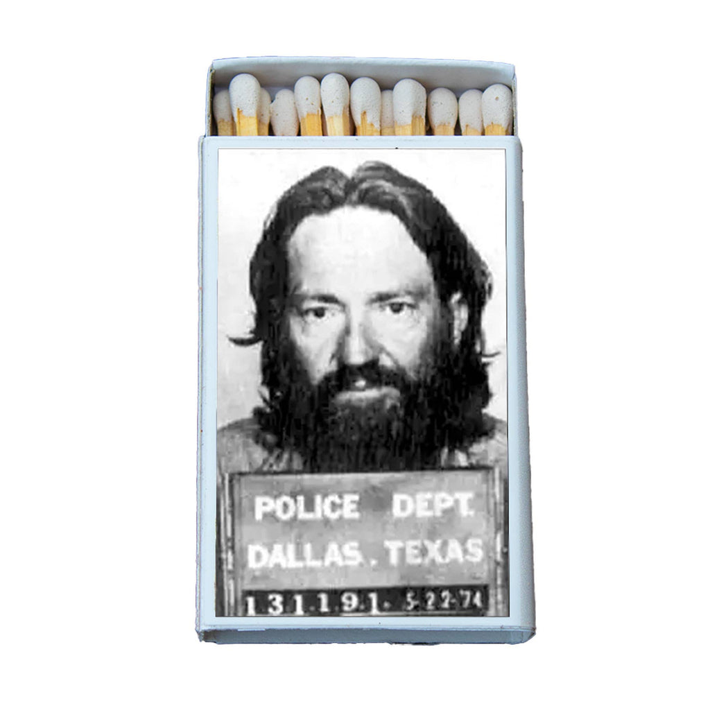 Matches • Celebrity Mugshot • Home Decor for Candles