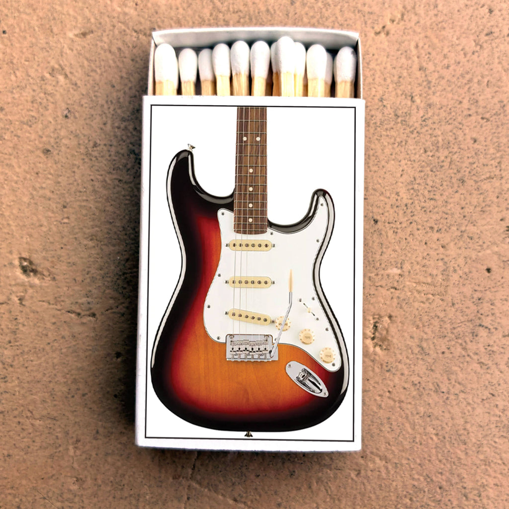Matches • Electric Guitar • Home Decor for Candles & Incense