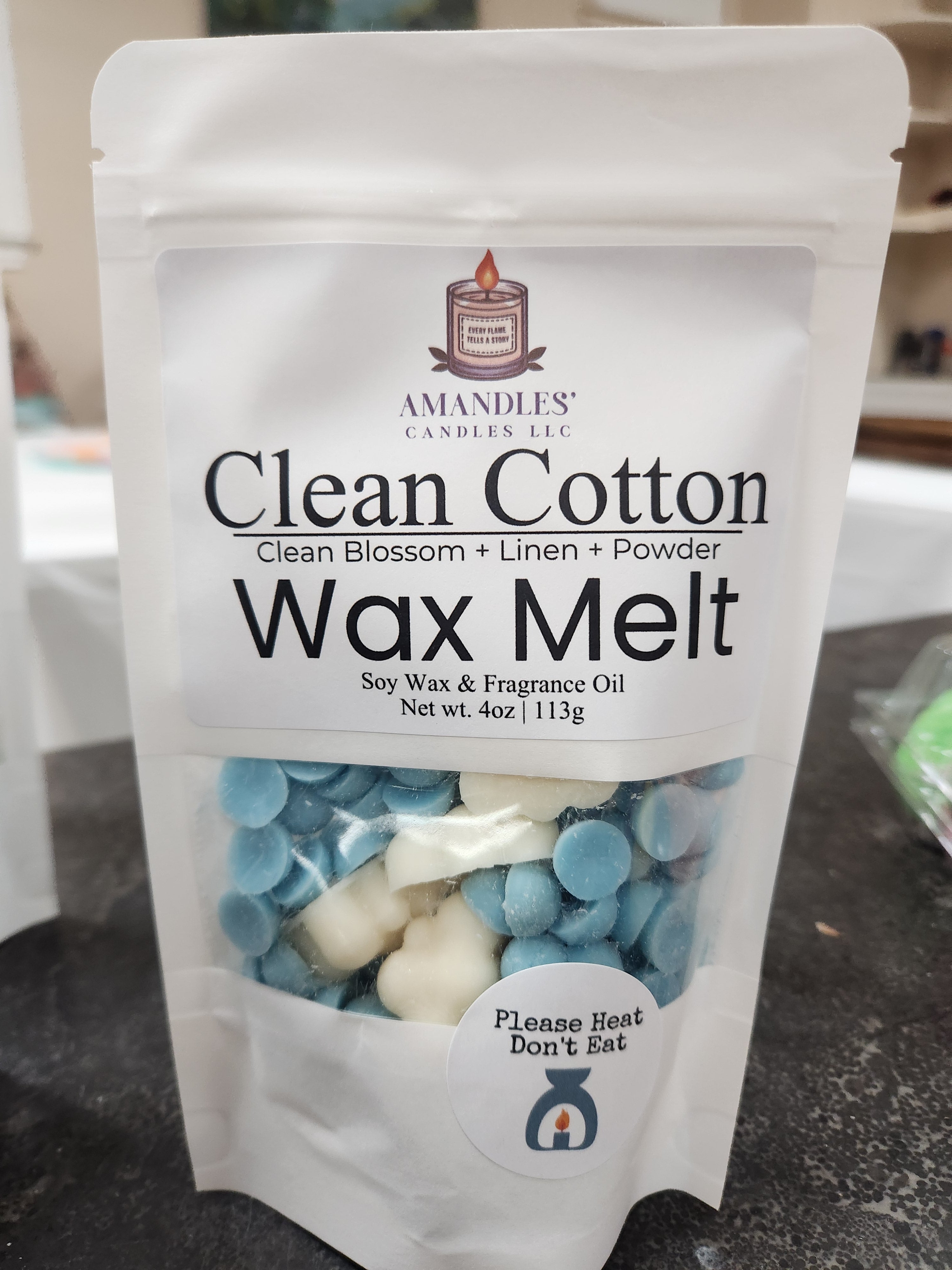 4oz Clean Cotton Wax Melts