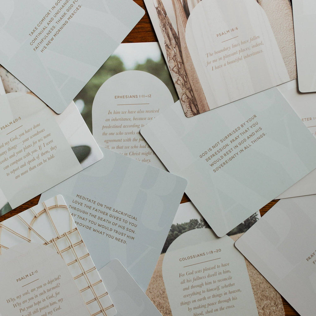 Verse Cards for Depression
