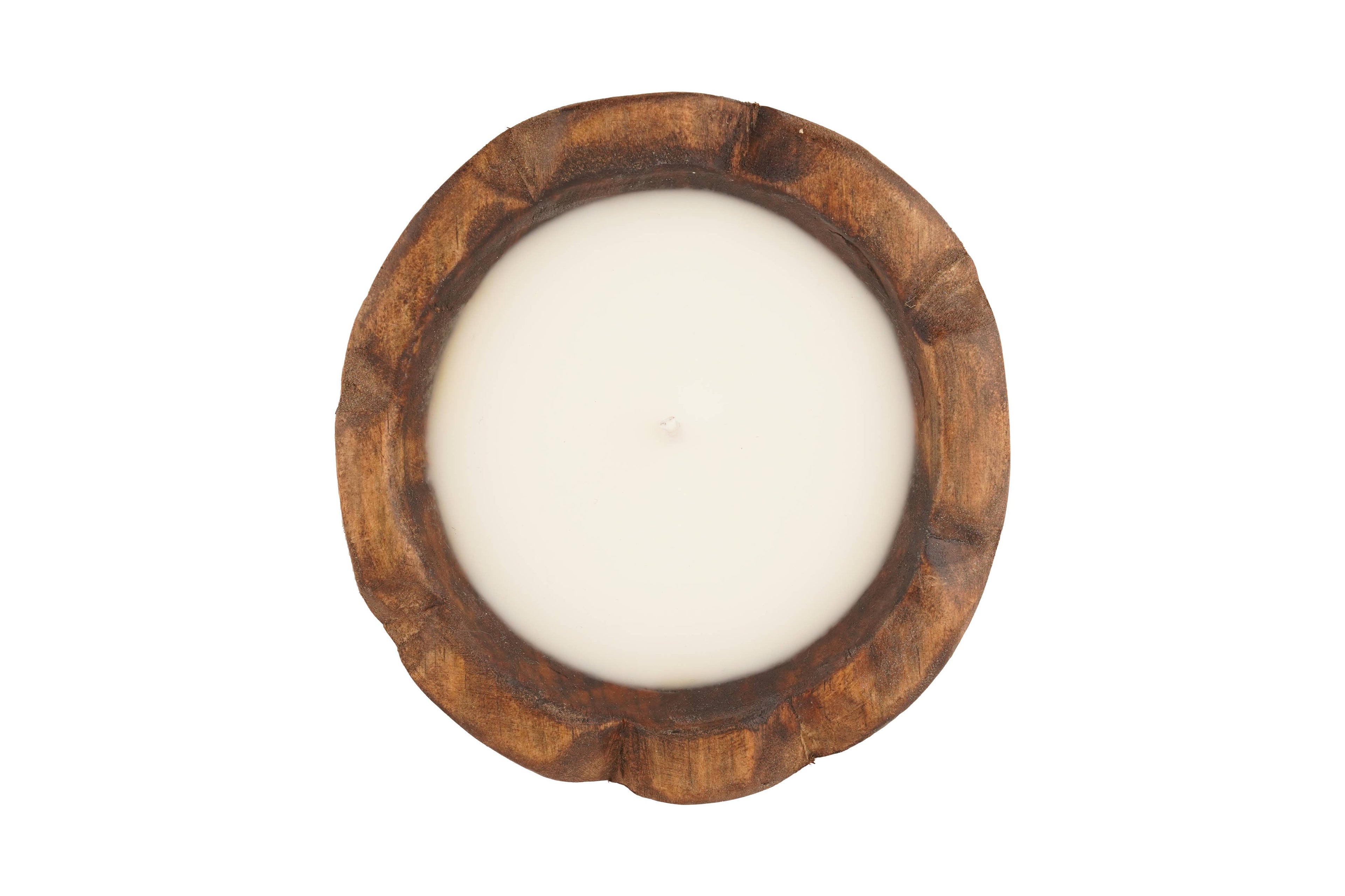 Wooden Stubby mini flower candle bowl Cusomize it..