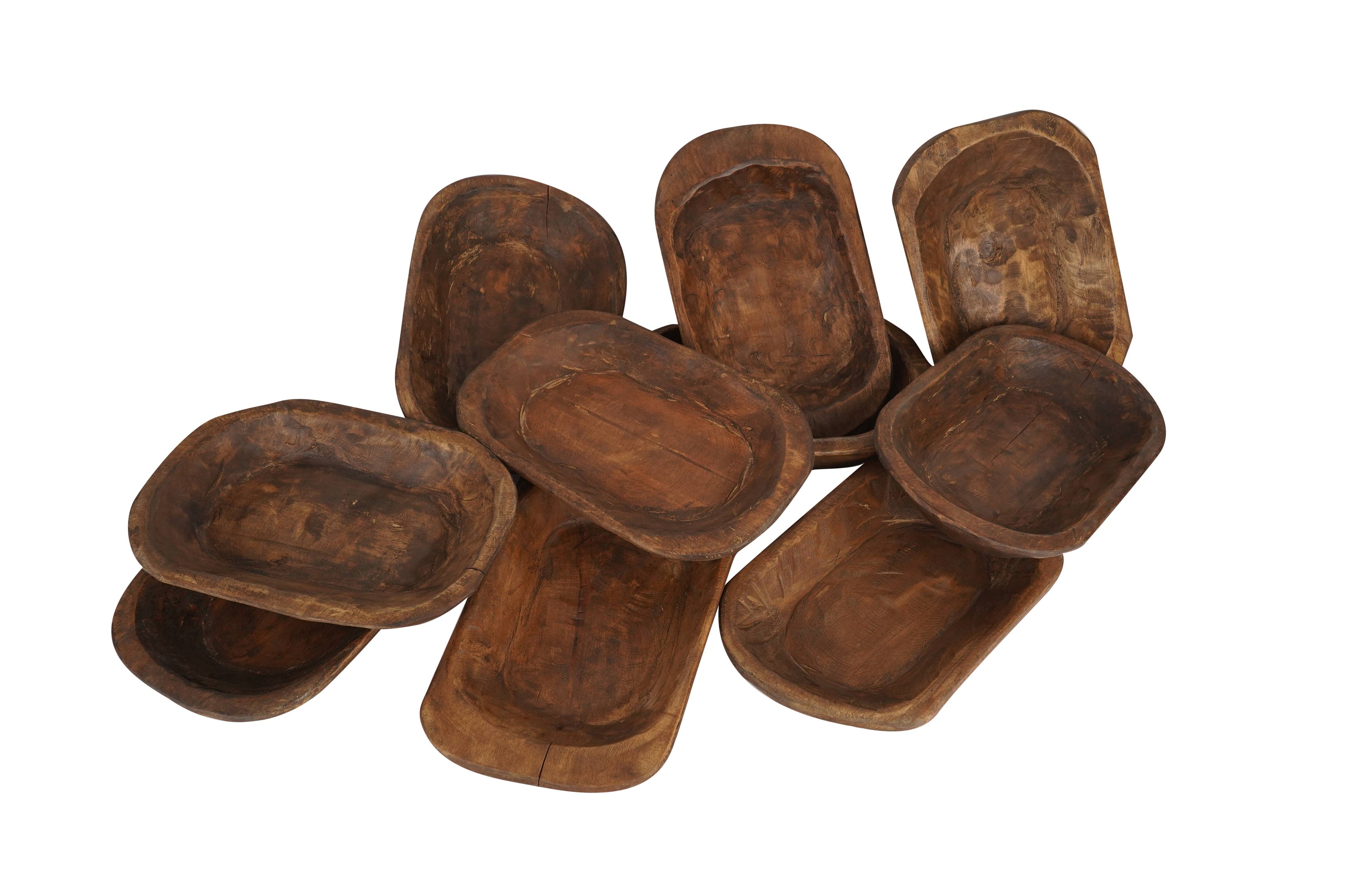 Mini Dough Bowl - Candle Ready-6x10 inches-Waxed Empty- Customize it!