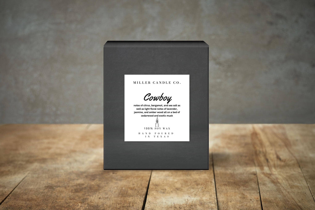 8oz Cowboy Candle
