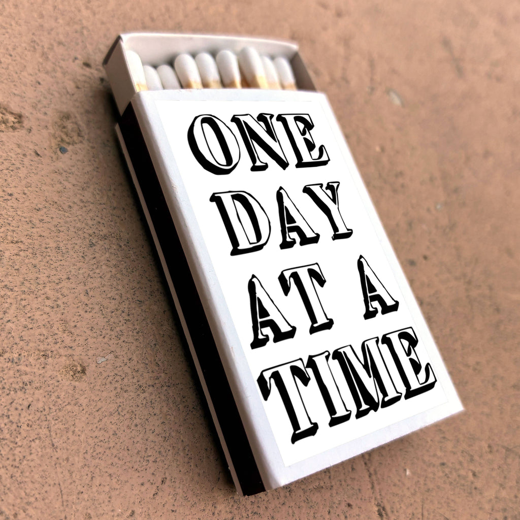 Matches • AA One Day at a Time • Home Decor for Candles
