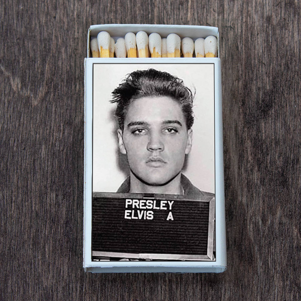 Matches • Celebrity Mugshot Matchboxes • Candle Accessory