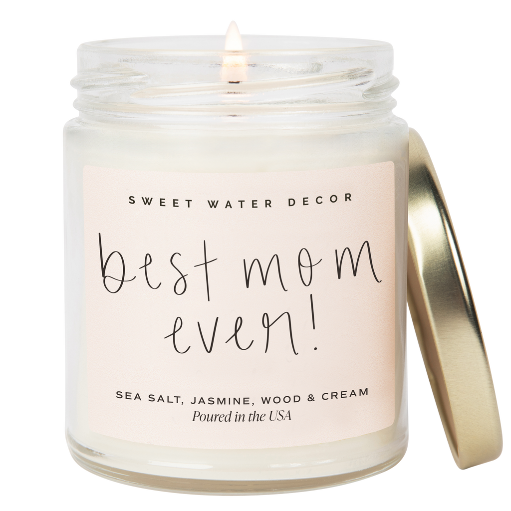 Best Mom Ever! 9 oz Soy Candle - Home Decor & Gifts