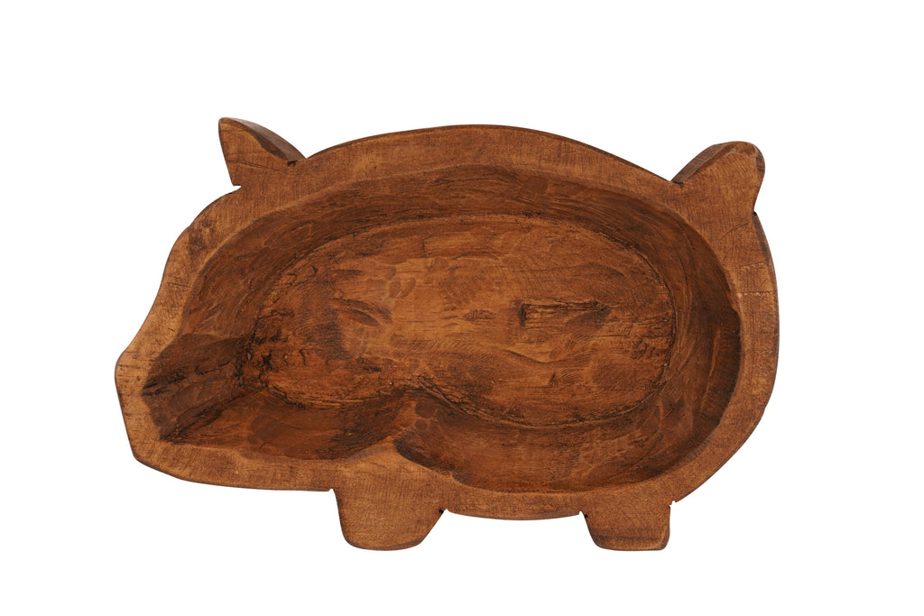 Pig Dough Bowl-6x10 in-Candle Ready16-20oz Pig Bowl Empty- Customize it!