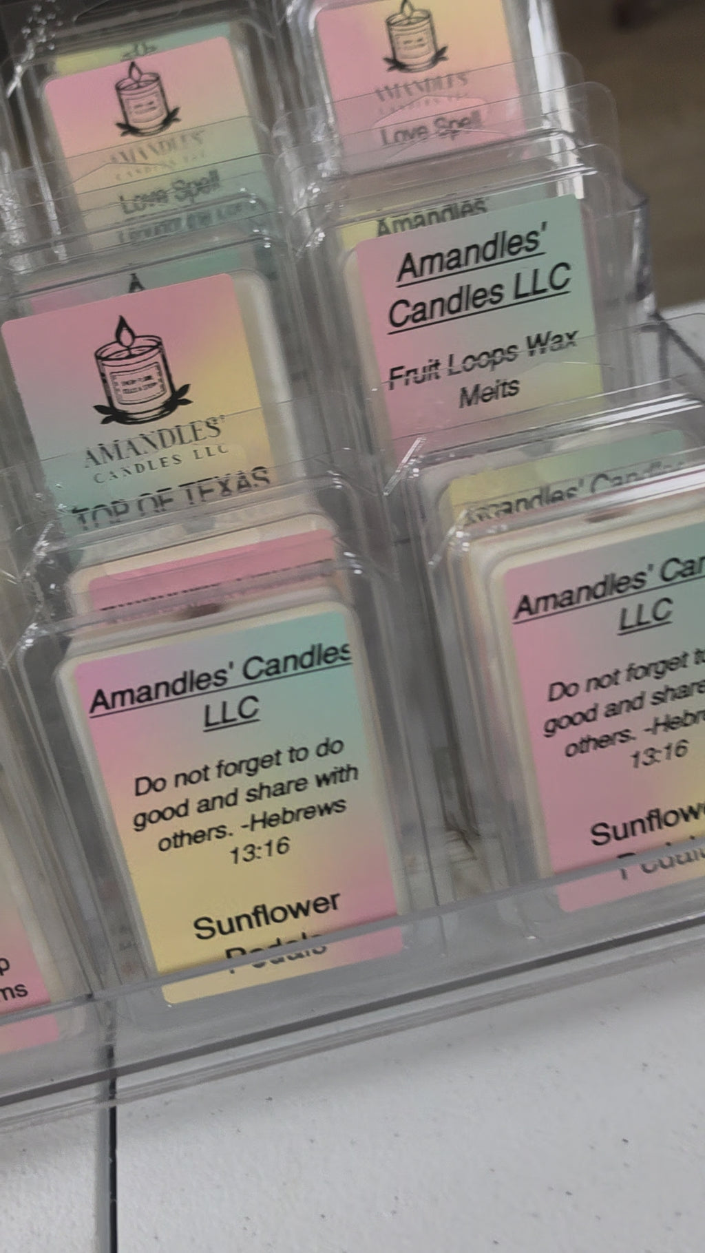 Amandles' Candles Hunting Range Scented Waxmelts