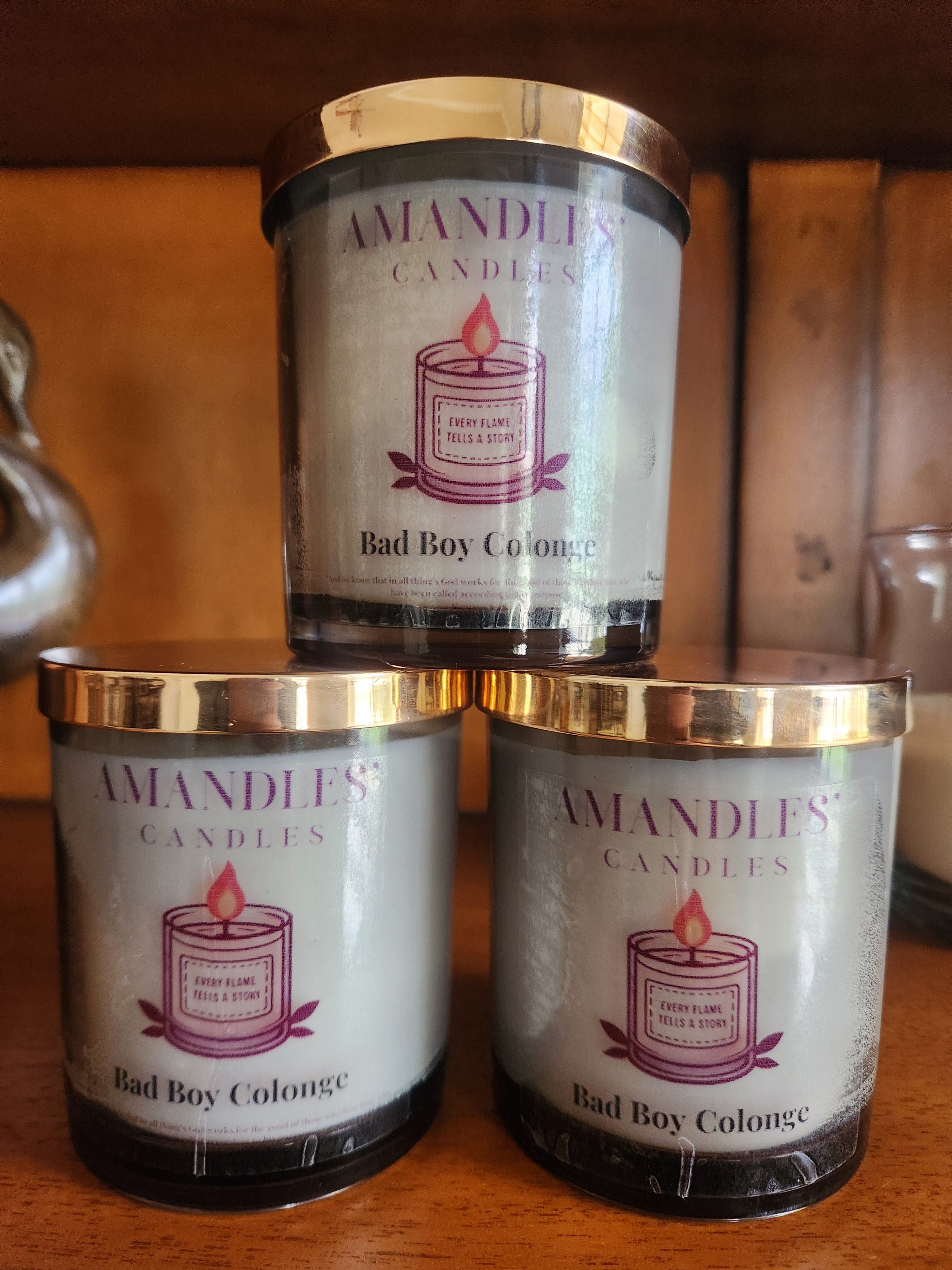 14oz Bad Boy Colonge Candle
