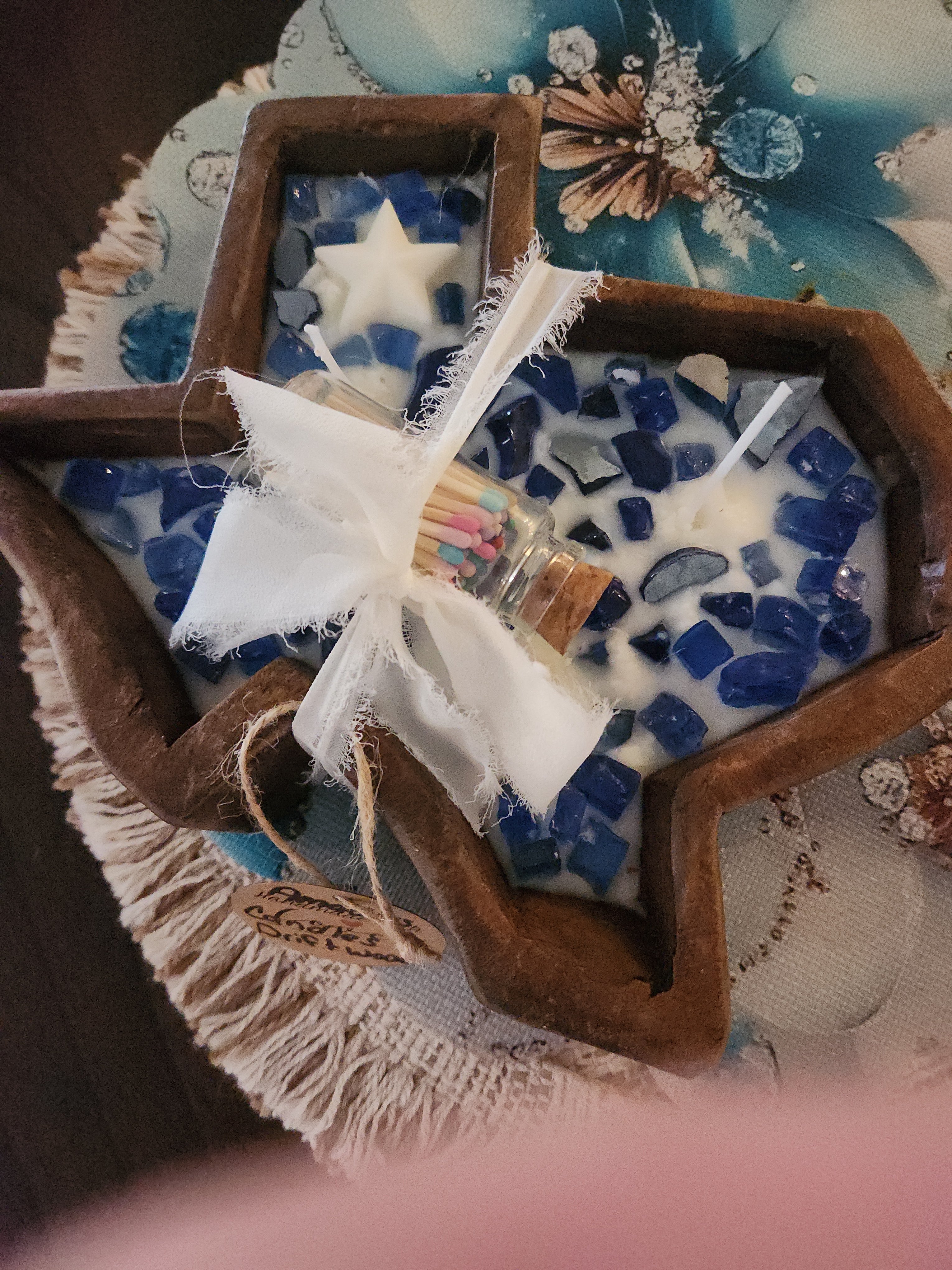 Texas Wooden Dough Bowl