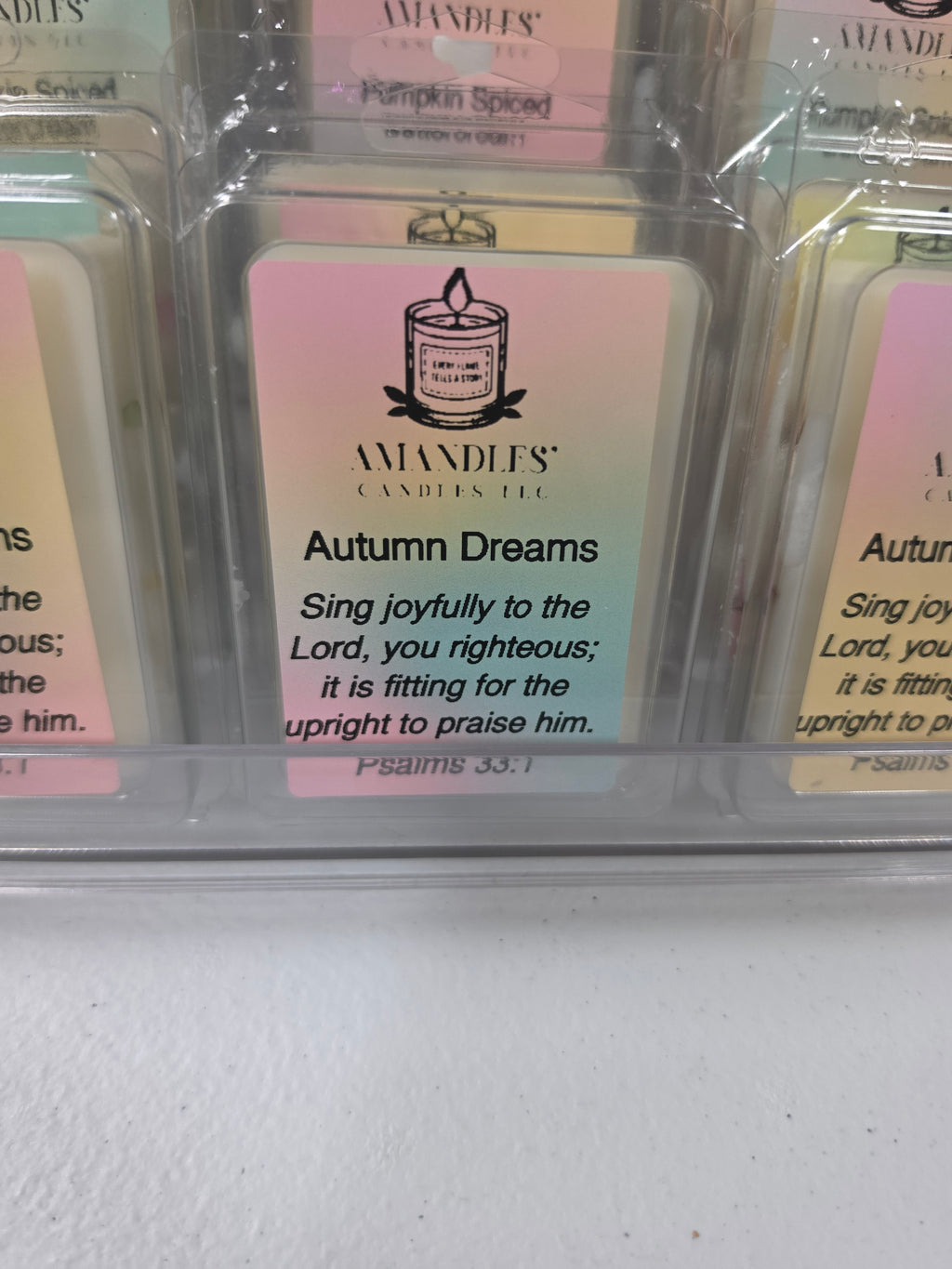 Amandles' Candles Autumn 🍁 Dreams Scented Waxmelts