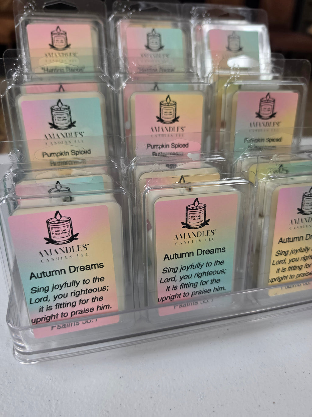 Amandles' Candles Autumn 🍁 Dreams Scented Waxmelts