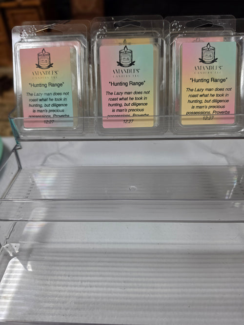 Amandles' Candles Hunting Range Scented Waxmelts